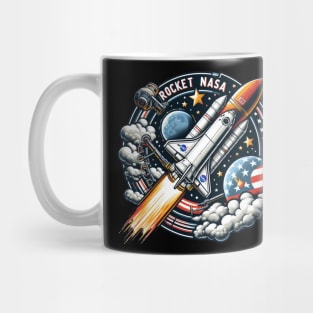 Nasa Rocket Mug